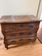 Antiek eikenhouten buikkastje met bronzen beslag, Ophalen