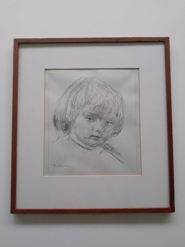 Litho Louis van Gorp "Baldwin", Ophalen of Verzenden