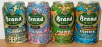 2001 BRAND Bier CORNEILLE Kunst blikjes serie van 4 (leeg), Verzamelen, Ophalen of Verzenden, Gebruikt, Overige typen, Overige merken