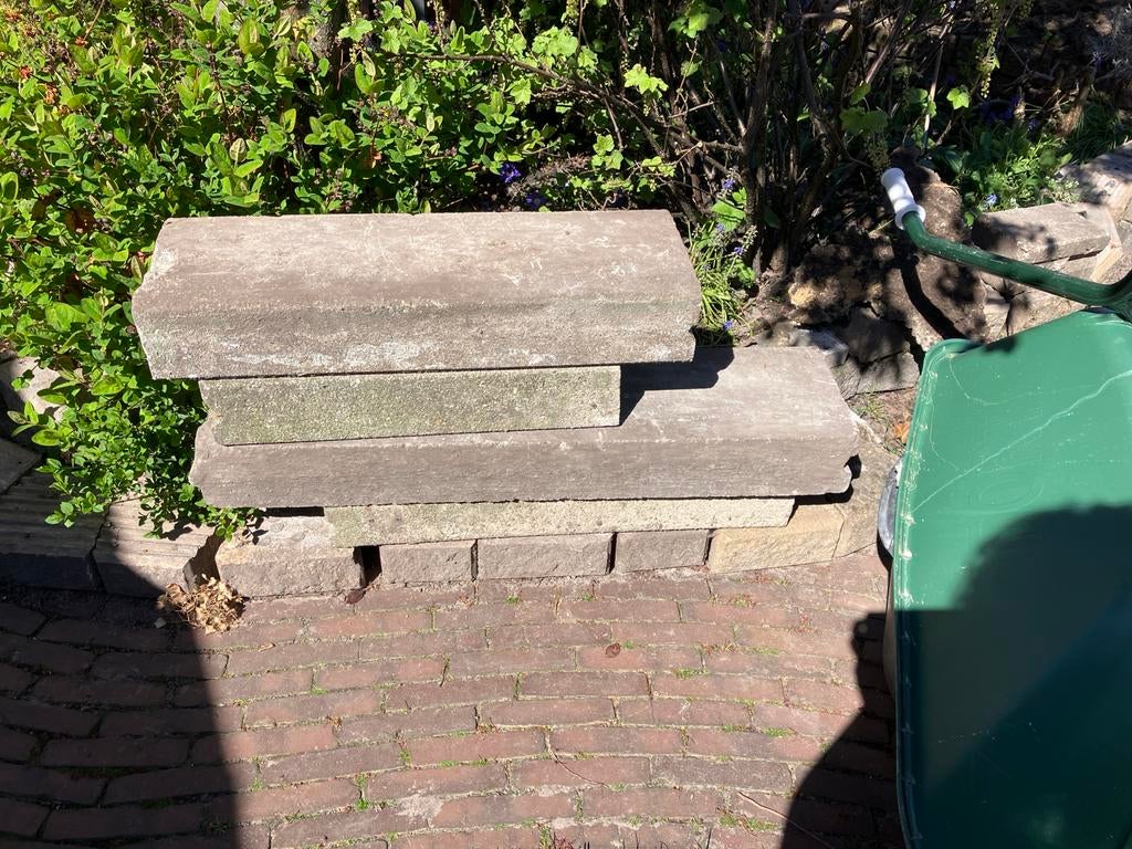 stoepranden, Ophalen, Gebruikt, Beton, Overige typen