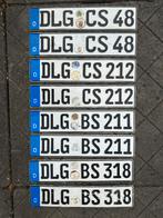 Te koop nummerborden uit Duitsland, Verzamelen, Overige Verzamelen, Ophalen of Verzenden, Gebruikt