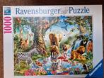 Ravensburger Puzzel 1000 Stukjes - Dierenrijk, Ophalen of Verzenden, Zo goed als nieuw