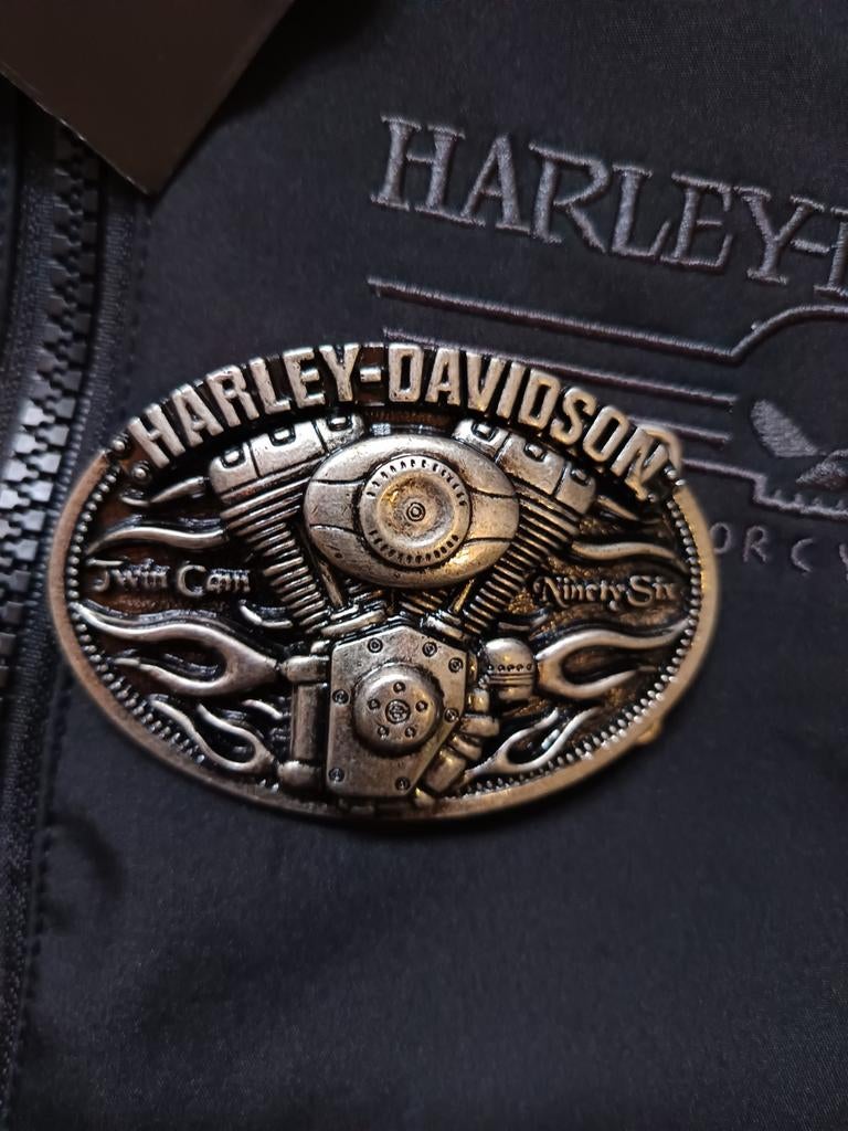 Harley Davidson Riemgesp Belt Buckle, Losse buckle of gesp, Overige kleuren, Harley, Nieuw