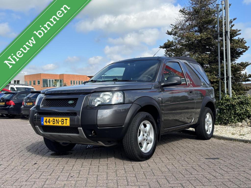 Land Rover Freelander Hardback 2.0 Td4 E, Grijskent, 1e eig!, Stof, Zwart, 4 cilinders, 2000 kg