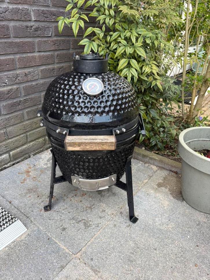 Van Speijk BBQ kamado ei Small (13 inch), Tuin en Terras, Houtskoolbarbecues, Gebruikt, Ophalen