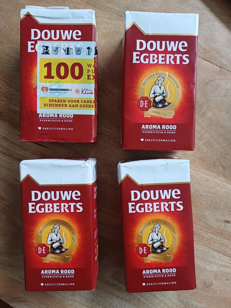 Koffie Douwe Egberts, Ophalen