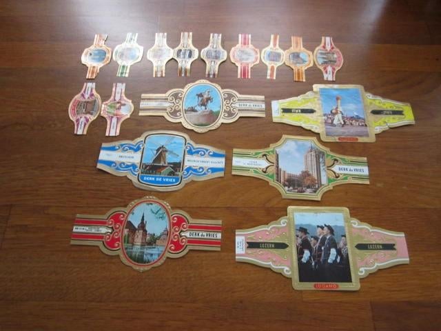 167 sigarenbandjes., Ophalen of Verzenden, Nieuw, Sigarenbandjes
