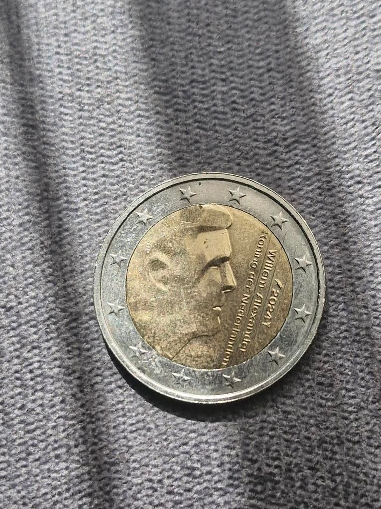 Willem Alexander, Ophalen of Verzenden, Overige landen, 2 euro