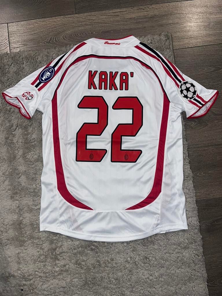 Kaka 22 AC Milan 2007 Retro (M), Sport en Fitness, Voetbal, Ophalen of Verzenden, Zo goed als nieuw, Shirt
