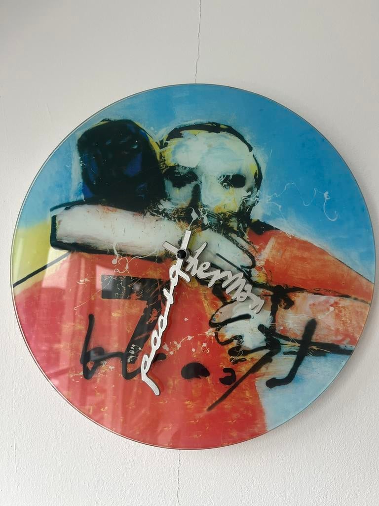 Herman Brood plank en klokken, Ophalen of Verzenden