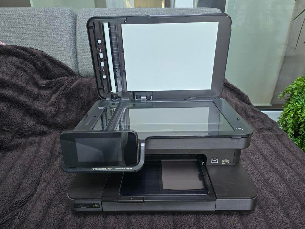 HP Photosmart 7520 All-in-One Fotoprinter & Scanner, Computers en Software, Printers, Gebruikt, Inkjetprinter, All-in-one, Ophalen of Verzenden