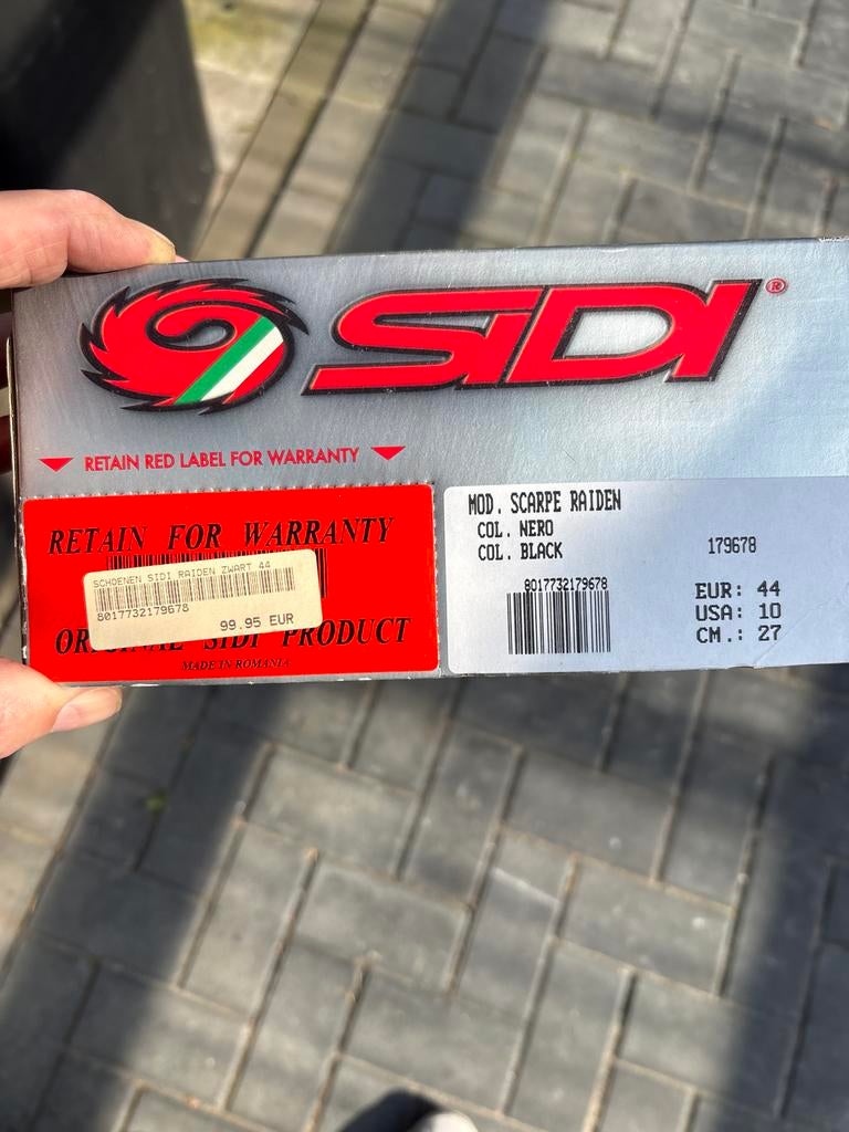SIDI - Zwart, Maat 44, Ophalen of Verzenden, Nieuw