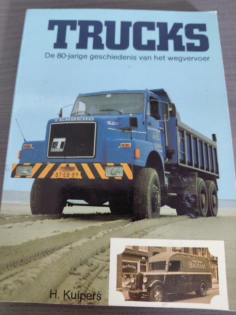 Boek Trucks: De 80-jarige geschiedenis van het wegvervoer, Boeken, Ophalen of Verzenden