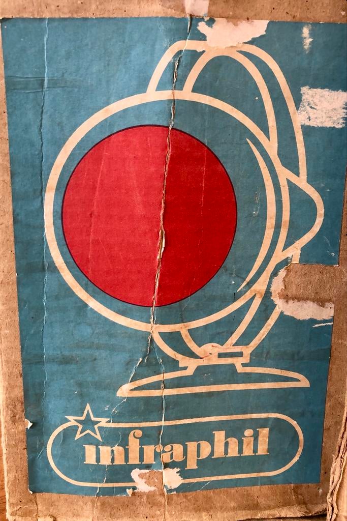 Vintage Philips Infrarood Warmtelamp Infraroodlamp, Ophalen of Verzenden