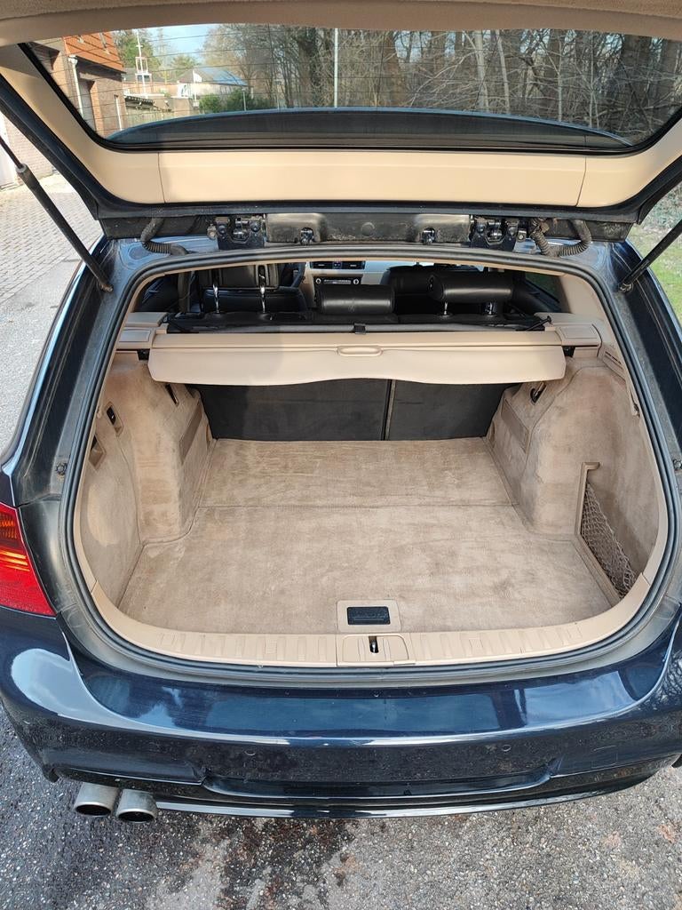 Kofferbak bekleding bmw E91 beige kofferbak mat rollo scherm, Ophalen of Verzenden