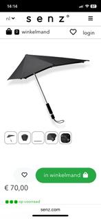 Stormparaplu senz zwart nieuw, Ophalen of Verzenden, Nieuw, Zwart