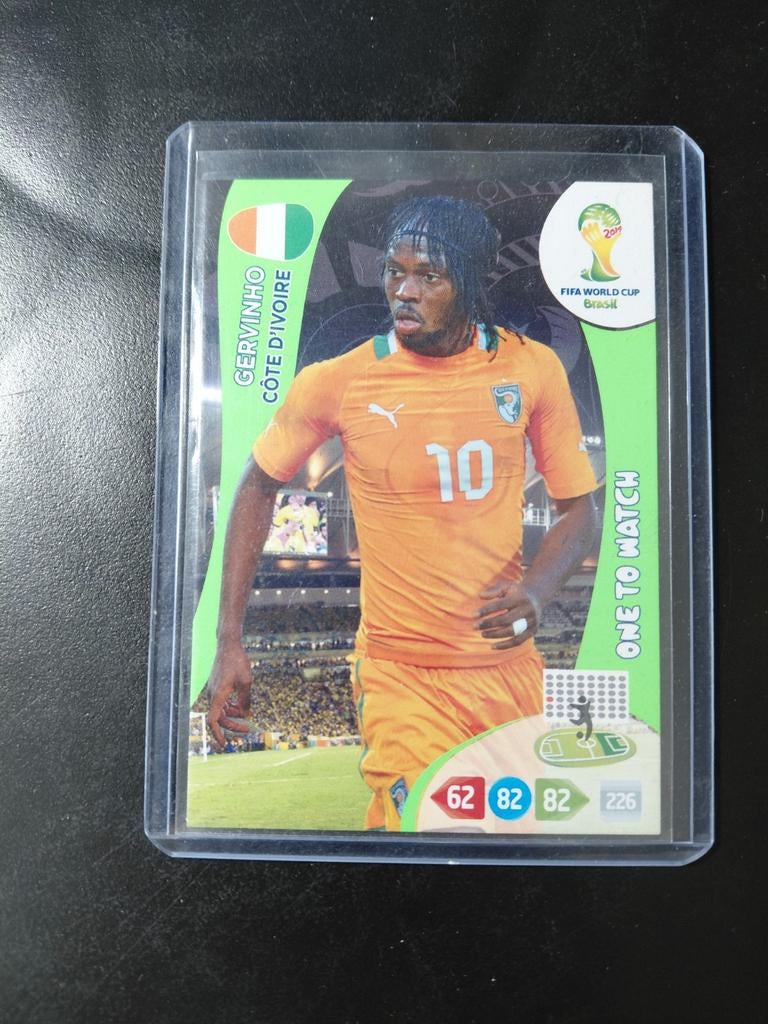 Gervinho (ivoorkust) panini wk 2014 one to watch, Verzamelen, Sportartikelen en Voetbal, Ophalen of Verzenden, Nieuw, Buitenlandse clubs