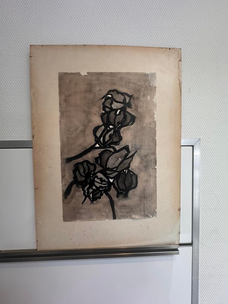 Renate j. Carelse penseeltekening 1971, Ophalen of Verzenden