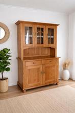 Antieke grenen buffetkast / servieskast – massief hout, Huis en Inrichting, Kasten | Dressoirs, Gebruikt, 100 tot 150 cm, Ophalen of Verzenden