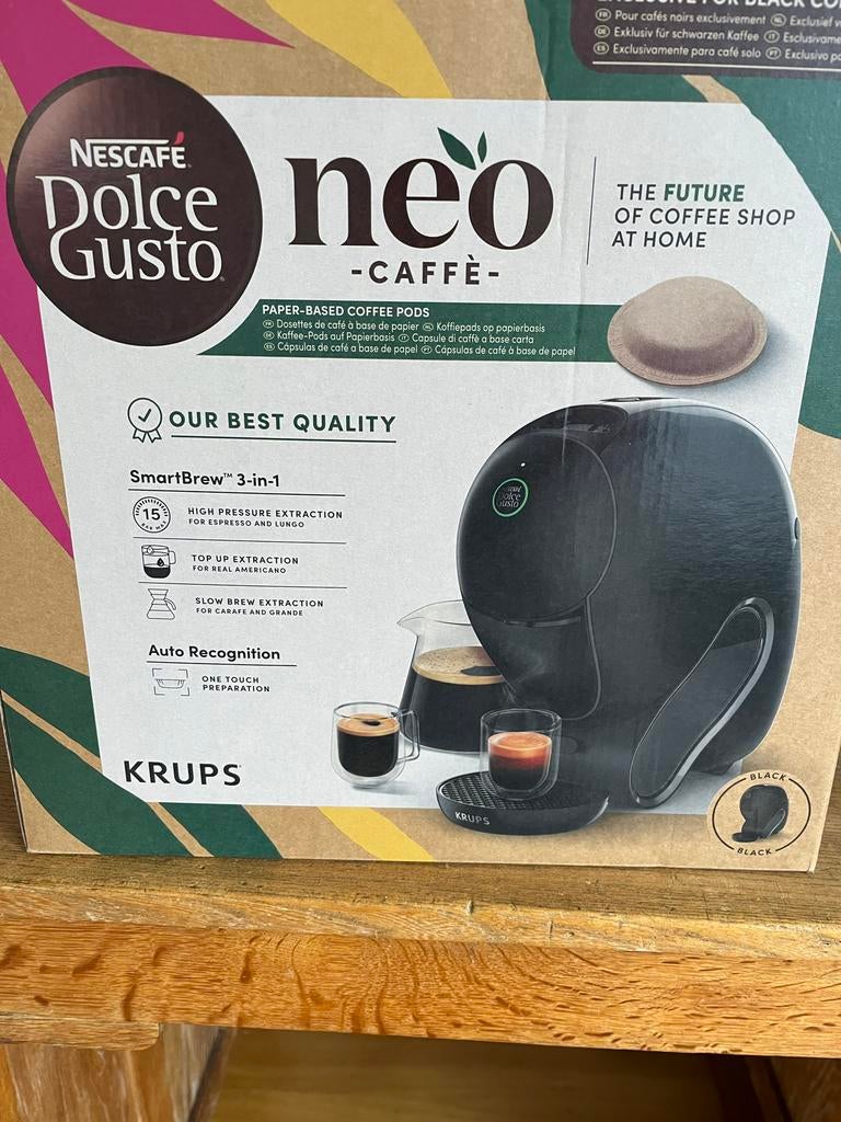 Nescafé Dolce Gusto Neo Koffiezetapparaat - Zwart, Witgoed en Apparatuur, Koffiemachine, Ophalen of Verzenden, Zo goed als nieuw