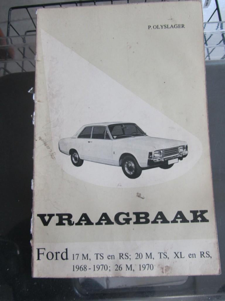 vraagbaak  FORD   17M  / 20 M  / 26 M, Ophalen of Verzenden