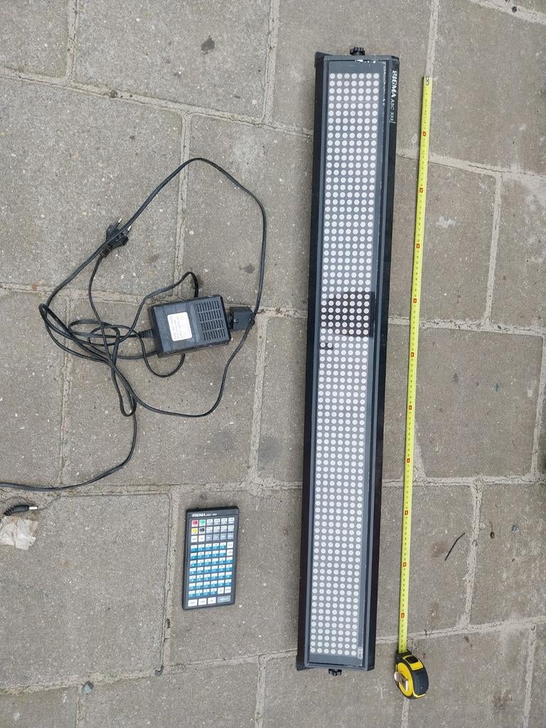 Sigma ASC 333 controller en Leadleds LED-display, Ophalen