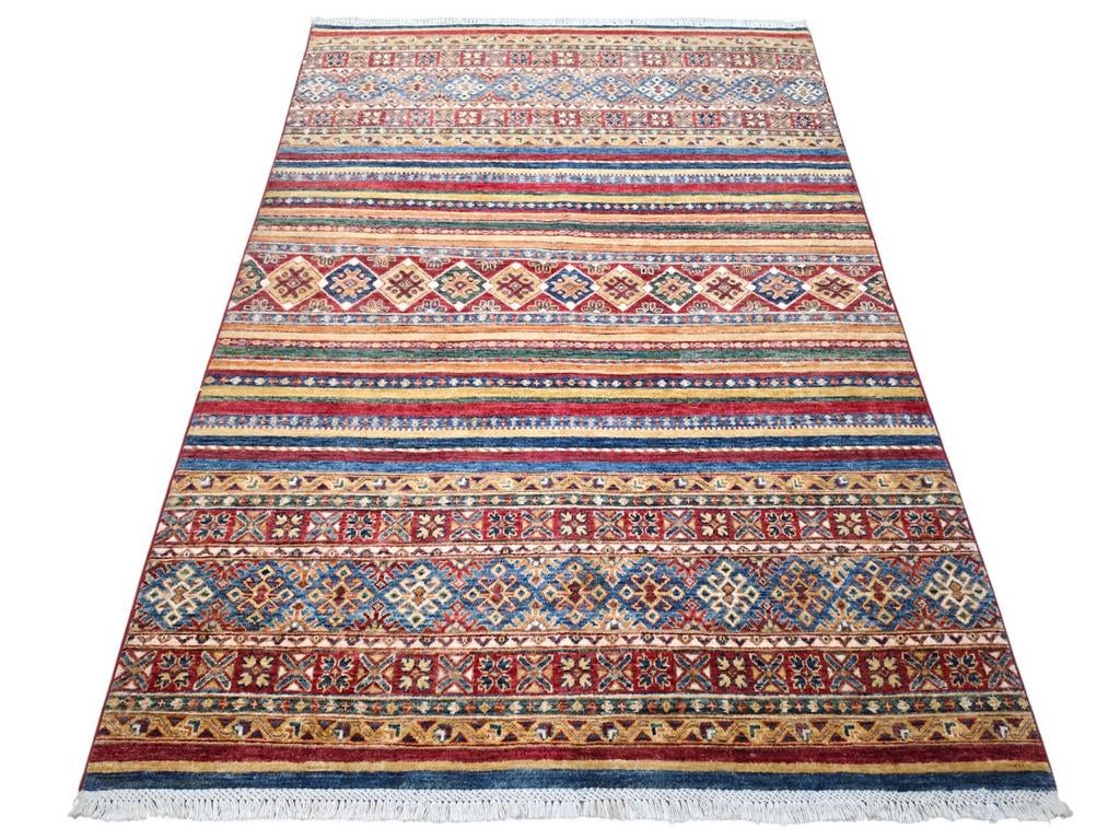 Handmade Ushak Khorjin carpet modern New wool 155x220cm, Hype pop up, Crème, Persian, Perzisch, vintage, oosters, hype, Hype pop up