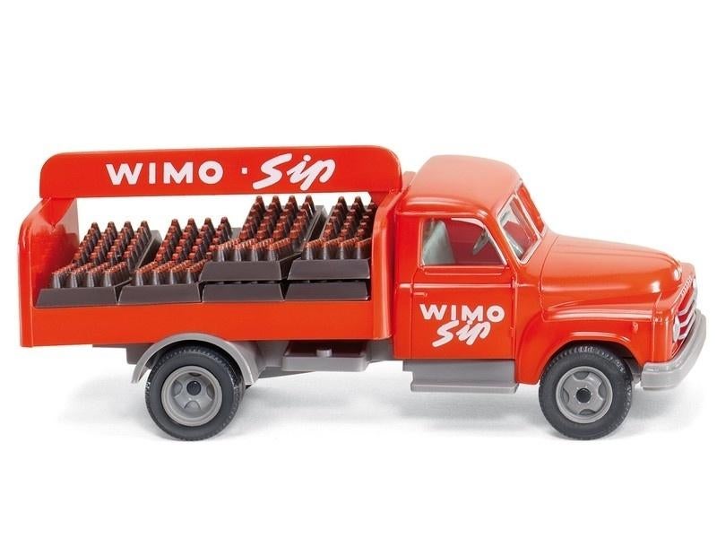 Wiking 0345 02 Vrachtwagen: Hanomag L28: Getränke Wimo Sip, Ophalen of Verzenden, Nieuw, Bus of Vrachtwagen, Wiking