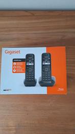 Gigaset AS690 Duo DECT Telefoon, Ophalen of Verzenden, Zo goed als nieuw, 2 handsets