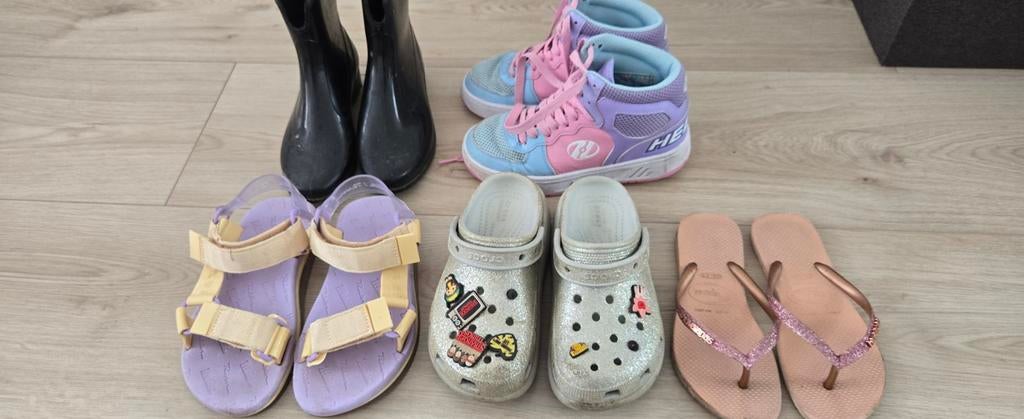 Meisjes Zomerschoenen Maat 34, 35, 36 - Diverse Stijlen, Ophalen of Verzenden, Gebruikt, Meisje, Schoenen