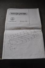 zeilboot, construcietekening Neeltje Jacoba, Watersport en Boten, Gebruikt, 15 tot 30 m², Ophalen of Verzenden, 3 tot 6 meter