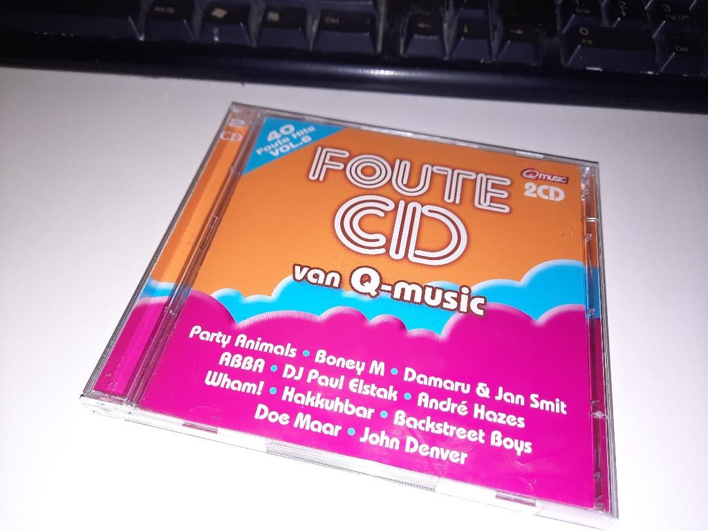 2 CD De Foute Cd Van Qmusic Vol. 6, Ophalen, Zo goed als nieuw, Pop