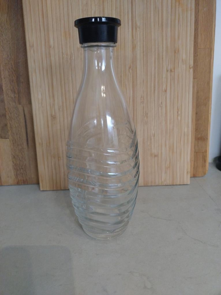 2 Glazen Karaffen voor Sodastream, Ophalen, Gebruikt, Overige kleuren, Glas