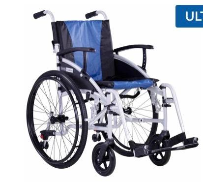 Lichtgewicht rolstoel - nieuw, Diversen, Rolstoelen, Ophalen, Inklapbaar, Nieuw, Duwrolstoel