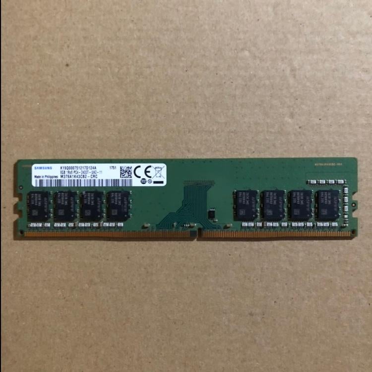 Samsung 8GB 1Rx8 PC4-2400T M378A1K43CB2-CRC, Computers en Software, RAM geheugen, Gebruikt, DDR4, 8 GB, Ophalen of Verzenden