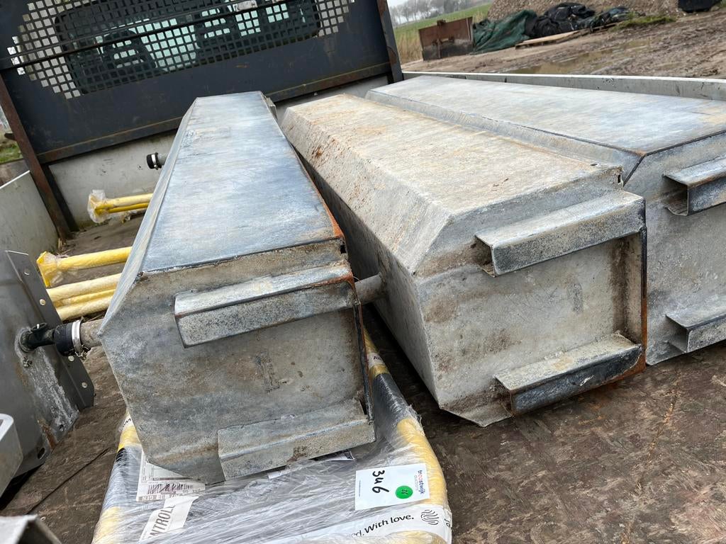 3x grote waterbak 2M, Dieren en Toebehoren