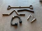 Lat pull pully pulley accessoires set nr 2, Accesoires, Gebruikt, Overige typen, Lat pull