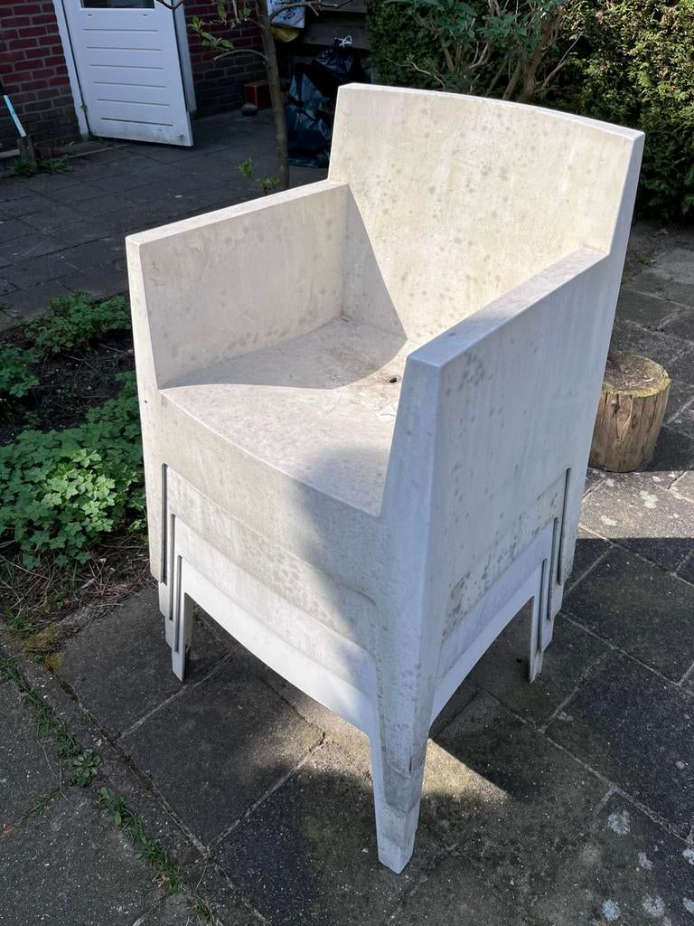 Gratis tuinstoelen en bankje, Ophalen, Gebruikt, Overige materialen