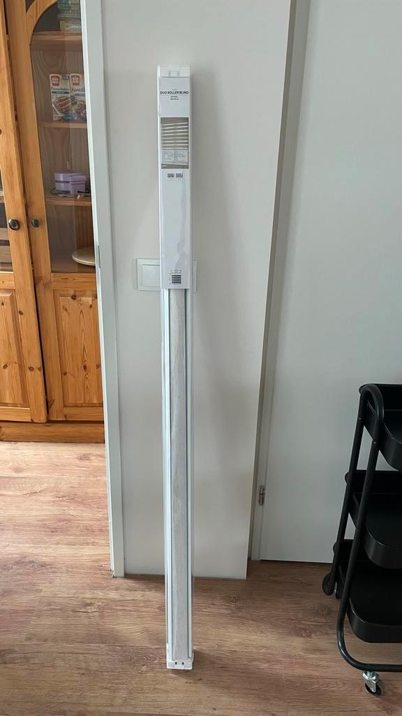 Nieuw Alsten Duo Rolgordijn - Natuurlijk 140x180 cm, Huis en Inrichting, Stoffering | Gordijnen en Lamellen, Nieuw, 150 tot 200 cm