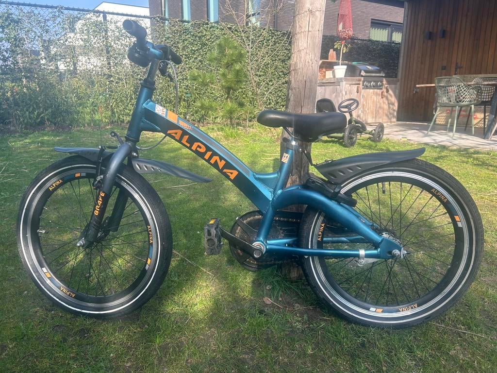 Alpina jongensfiets, Fietsen en Brommers, Ophalen of Verzenden, Gebruikt, 20 inch, Handrem