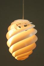 Deense design hanglamp, Le Klint, Denemarken 2010's, Kunststof, Vintage MCM, Zo goed als nieuw, Minder dan 50 cm