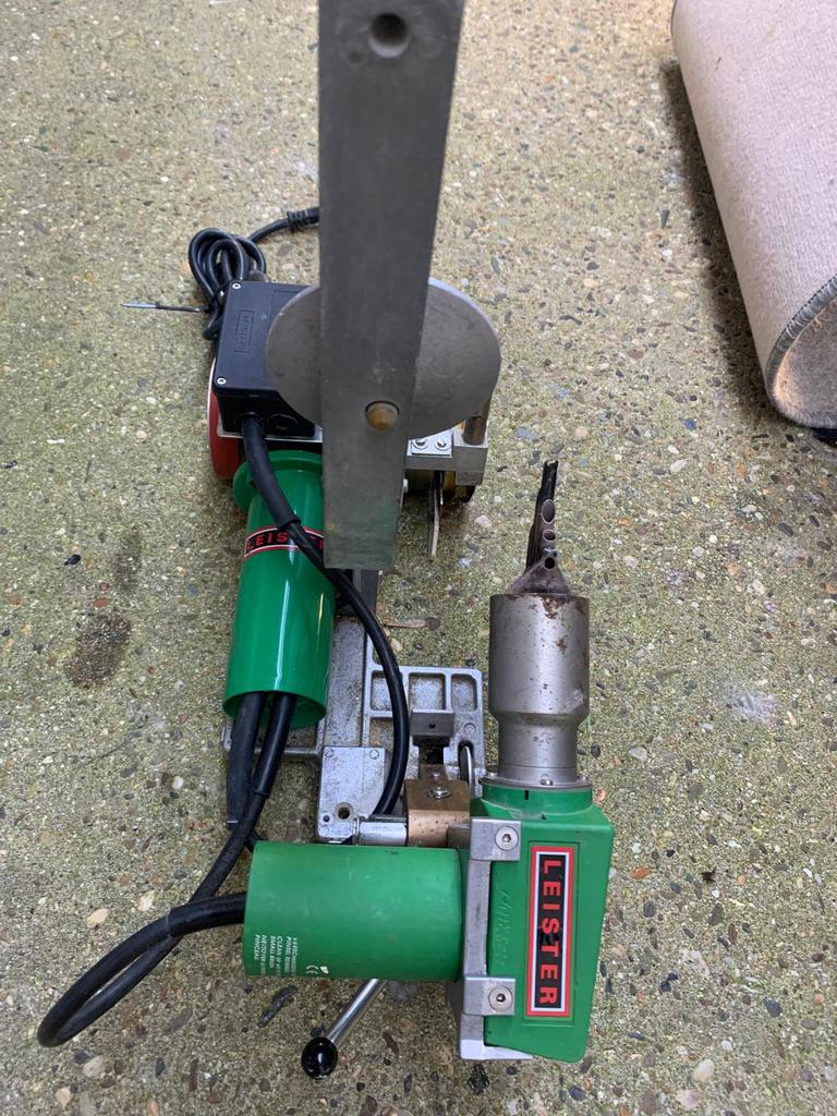 Leister universal dakfohn lasfohn, Ophalen