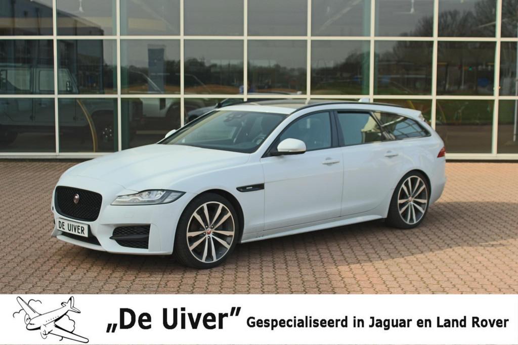 Jaguar XF Sportbrake 2.0d R-Sport Motorschade, Auto's, Jaguar, Achterwielaandrijving, Gebruikt, Euro 6, 2000 kg