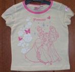 Maat 116 Wit/roze Disney Princess t-shirt NIEUW (3992) a, Disney, Meisje, Nieuw, Ophalen of Verzenden