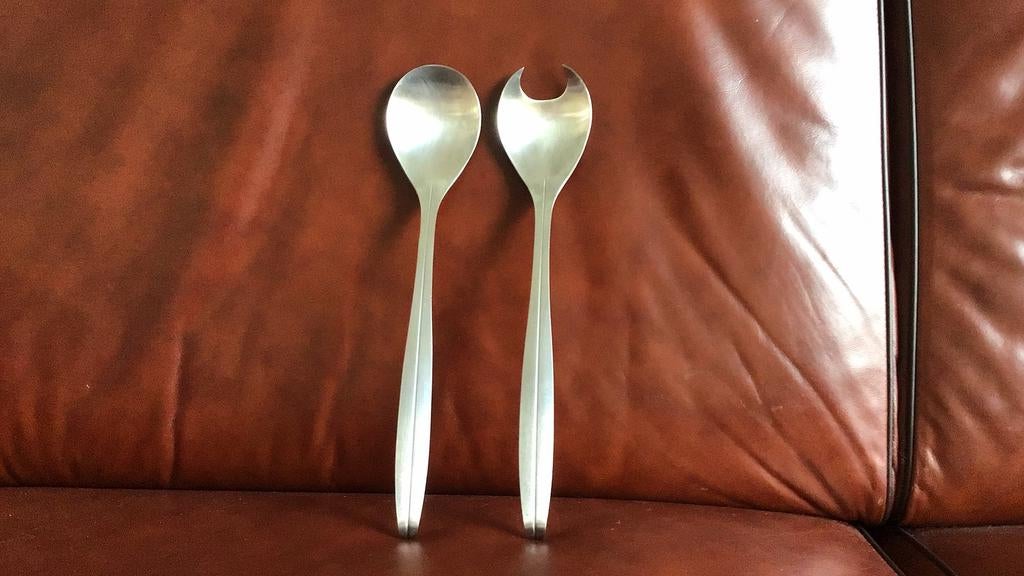 Ikea vintage sla couvert, Ophalen of Verzenden, Rvs of Chroom