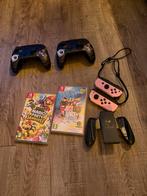 Nintendo Switch Oled met veel extra’s, Spelcomputers en Games, Games | Nintendo Switch, Online, Zo goed als nieuw, Ophalen, Avontuur en Actie