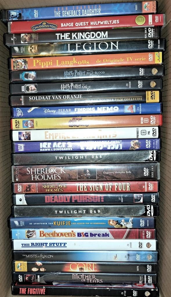 24 DVD'S in diverse categorieën, Alle leeftijden, Ophalen of Verzenden, Zo goed als nieuw, Overige gebieden