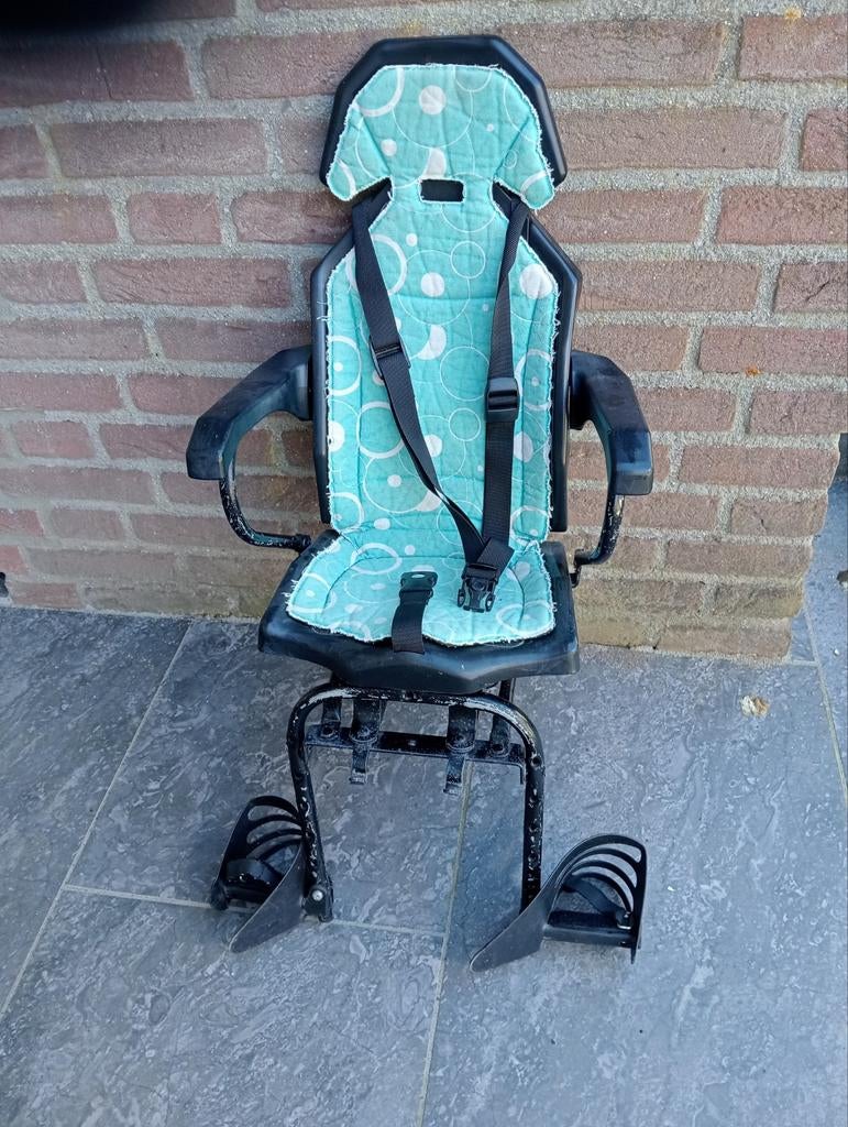 Fietsstoeltje achterop, Ophalen, Gebruikt