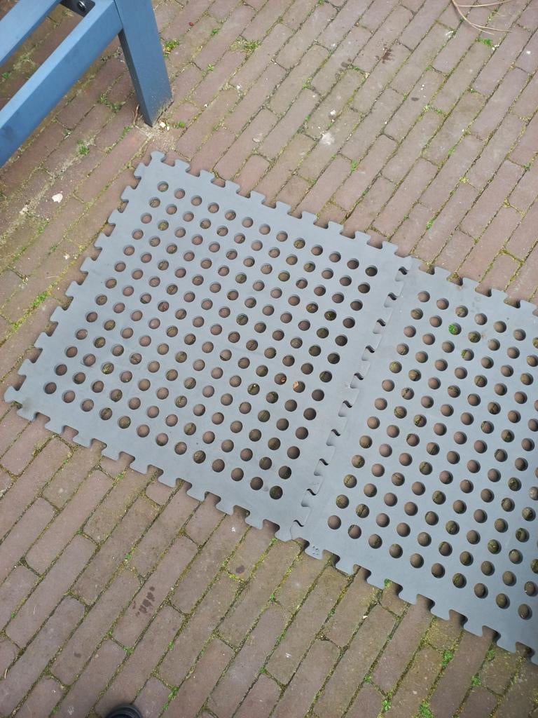 Tent tegels foam, Ophalen, Zo goed als nieuw