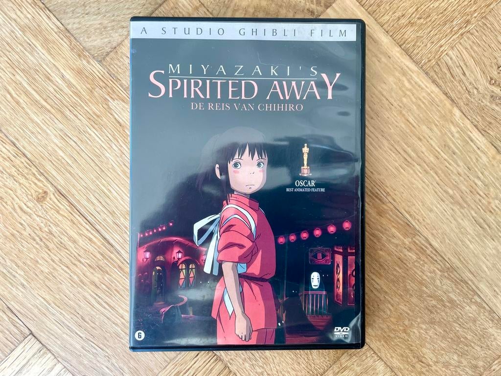 Spirited Away (2001) - Studio Ghibli DVD (krasvrij, met NL), Cd's en Dvd's, Dvd's | Tekenfilms en Animatie, Tekenfilm, Anime (Japans)